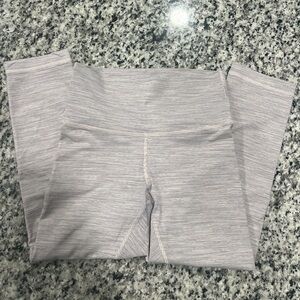 Gray lululemon Striped Leggings